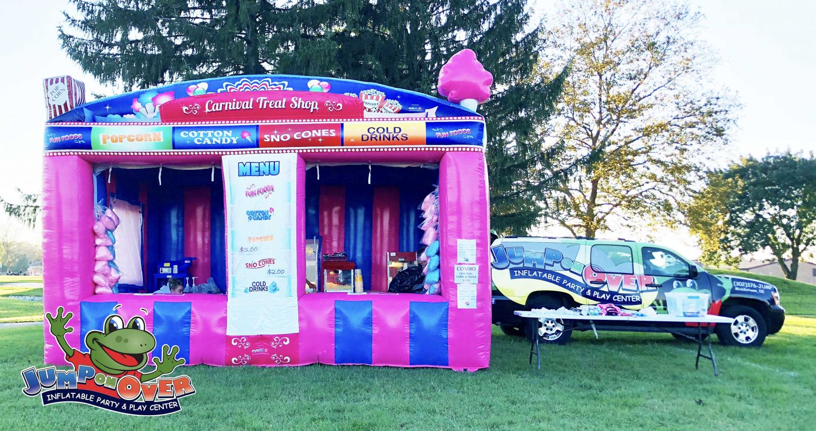 Jump On Over bounce house rentals and slides for parties in Middletown